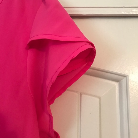 Hot pink midi dress Size M - Picture 4 of 7